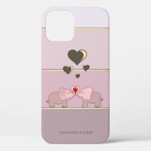 Entzückende Elefanten in Liebe Case-Mate iPhone Hülle