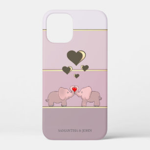 Entzückende Elefanten in Liebe Case-Mate iPhone Hülle