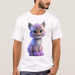 Entzückende Galaxie Neon Kätzchen Männer T-Shirt