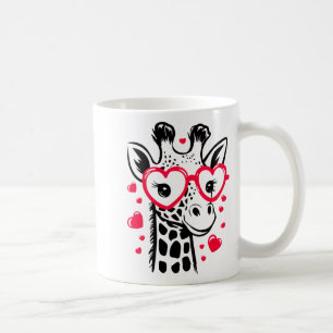 Entzückende Giraffe Zoo Tierliebhaber Uni-Erwachse Kaffeetasse