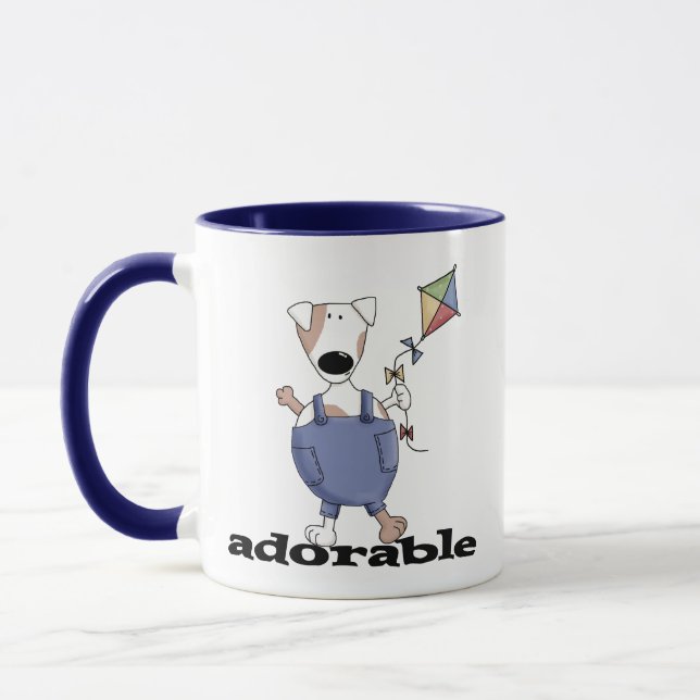 Entzückende HundeT - Shirts und -geschenke Tasse (Links)