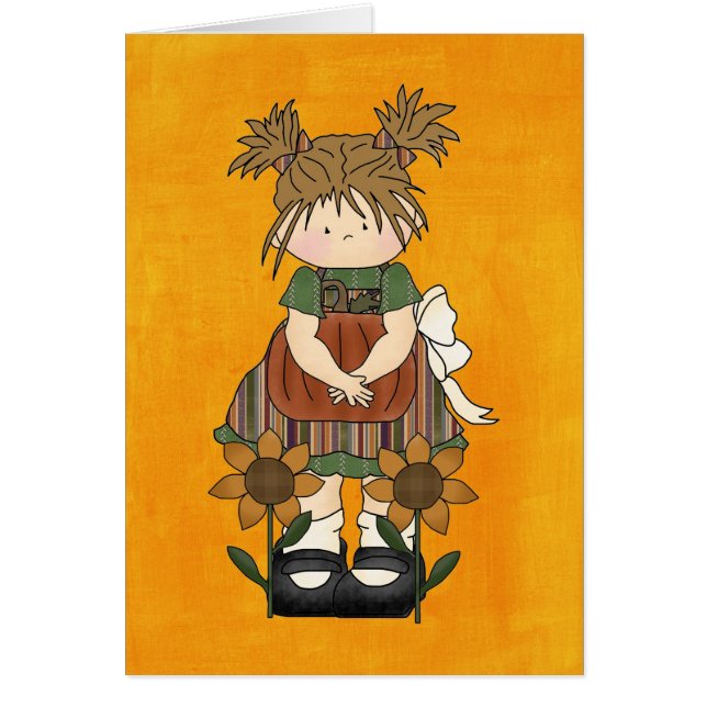 Entzückende Land-Flickenpuppe (Vorne)