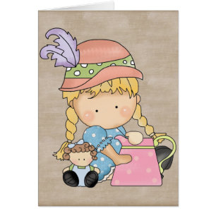 Entzückende Land-Puppe