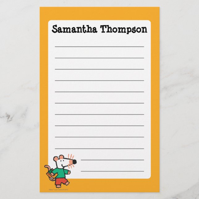 Entzückende Maisy-Lieben zu lesen Briefpapier (Vorderseite)