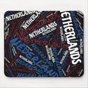 Entzückende niederländische Flaggenfarben Patrioti Mousepad