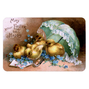 Entzückende Osterküken Magnet