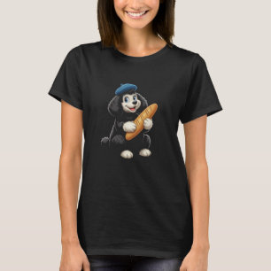 Entzückende Poodle Baguette Französischer Charme G T-Shirt