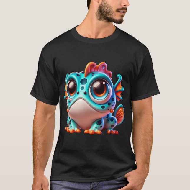 Entzückender Anglerfisch T-Shirt (Vorderseite)