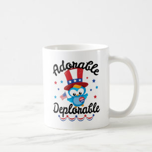 Entzückender bedauernswerter Eulen-Trumpf 2016 Kaffeetasse