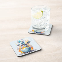 Entzückender blauer Drache Frostfire