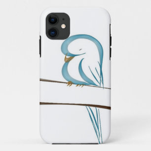 Entzückender blauer Vogel, der auf einer Case-Mate iPhone Hülle