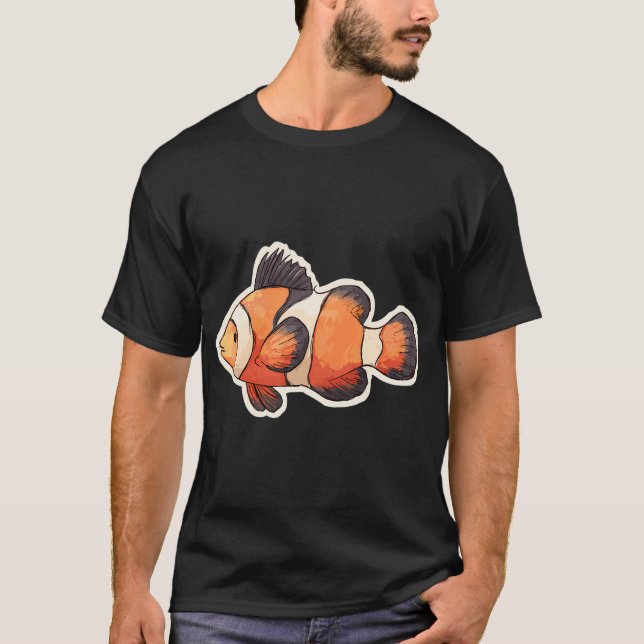 Entzückender Clownfisch T-Shirt (Vorderseite)