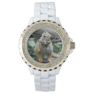 Entzückender Eichhörnchen-Affe Armbanduhr