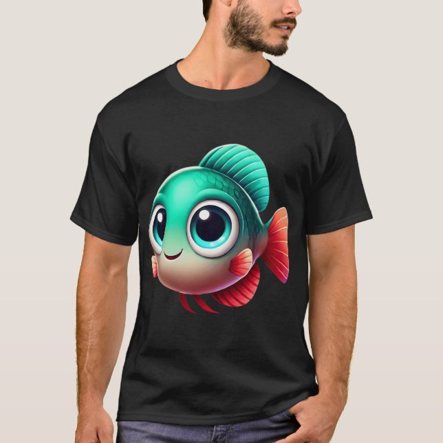 Entzückender Gurami-Fisch T-Shirt (Vorderseite)