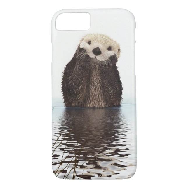 Entzückender lächelnder Otter im See Case-Mate iPhone Hülle (Rückseite)