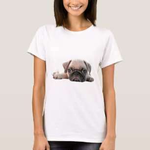 entzückender Mopswelpe T-Shirt