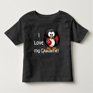 Entzückender Penguin erklärt "mich Liebe mein Kleinkind T-shirt