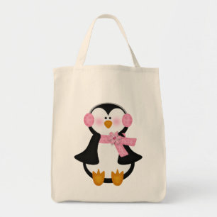 entzückender Pinguin Tragetasche