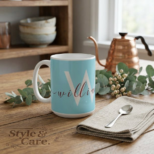 Entzückender Robin-Ei-Blauer Becher mit individuel Kaffeetasse