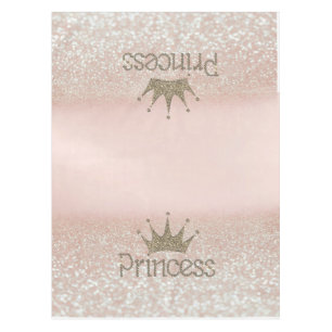 Entzückender Schicker Diadem, Prinzessin, Glitter Tischdecke