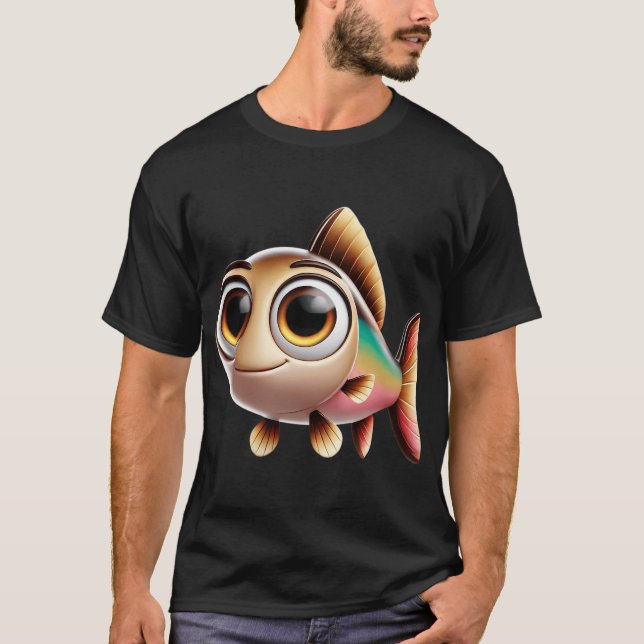 Entzückender Schlammfisch T-Shirt (Vorderseite)