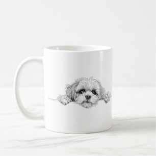 Entzückender Shih Tzu Kaffeebecher Kaffeetasse