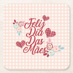 Entzückender Untersetzer Feliz Durchmessers DAS