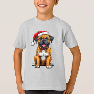 Entzückender Weihnachtshund T-Shirt