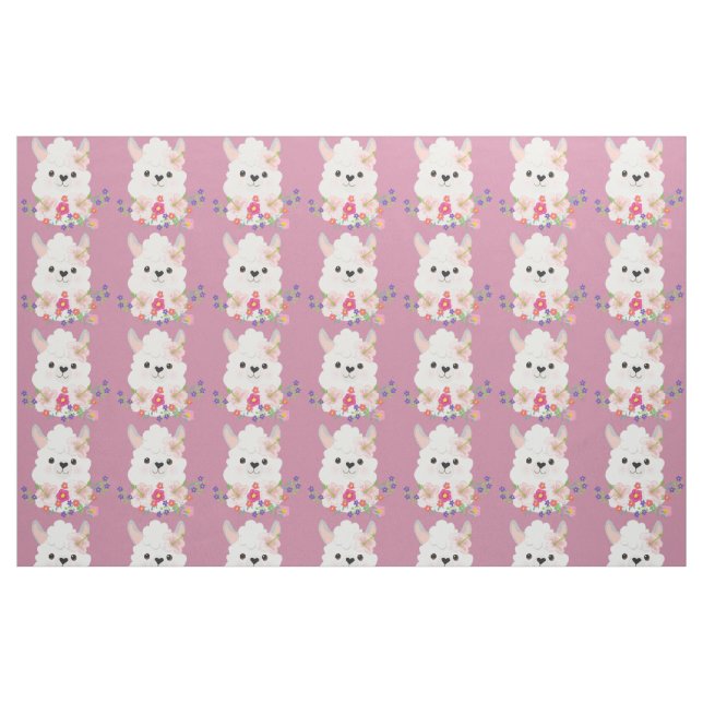 Entzückendes Alpaka Stoff (Fat Quarter (45,7 x 55,9 cm))