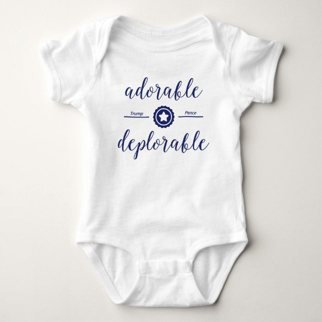 Entzückendes bedauernswertes Baby-Bodysuit-Blau Baby Strampler (Vorderseite)