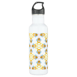 Entzückendes Hummel-Bienen-Muster Trinkflasche