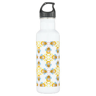 Entzückendes Hummel-Bienen-Muster Trinkflasche