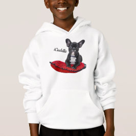 Entzückendes iCuddle französische Bulldogge Hoodie