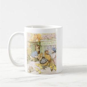 Entzückendes Kaninchen und Geflügel Kaffeetasse