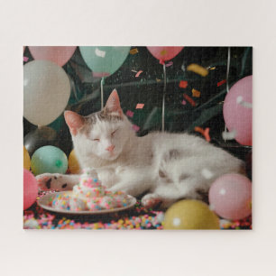 Entzückendes Katzen-Geburtstagsfeier-Design