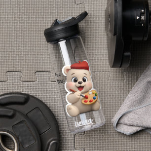 Entzückendes und süßes Teddybär-Design Trinkflasche