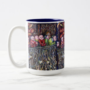 entzünden zweifarbige tasse