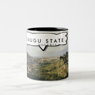 Enugu, Nigéria a customisé la tasse de thé/tass