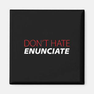 Enuncicous ASL Sign Language Lip Lesen Deaf A Magnet