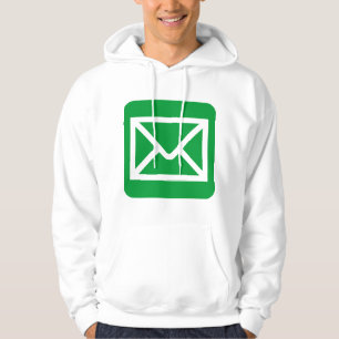 Envelope Sign - Grass Green Hoodie