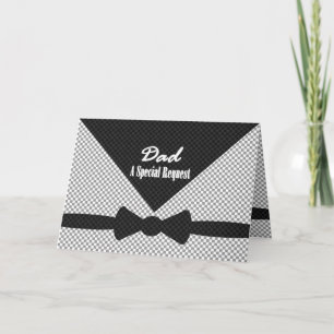 Enveloppe à carreaux pour invitation de mariage du
