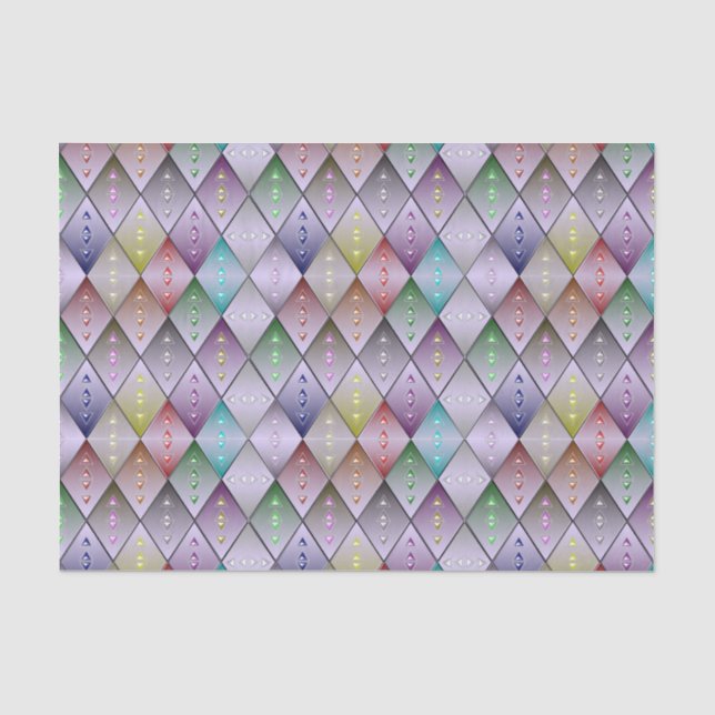Enveloppe de cadeau de papier de soie de soie de (Recto)
