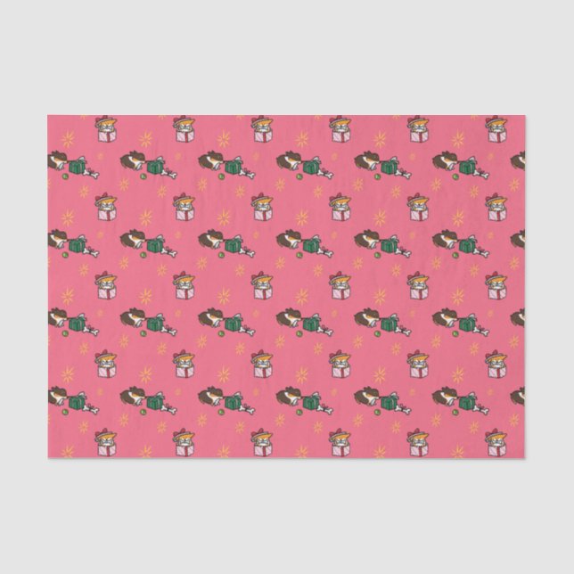 Enveloppe de cadeau du papier de soie de soie de (Recto)