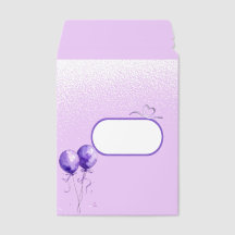 Enveloppe de l'expéditeur de la Célébration du Bal