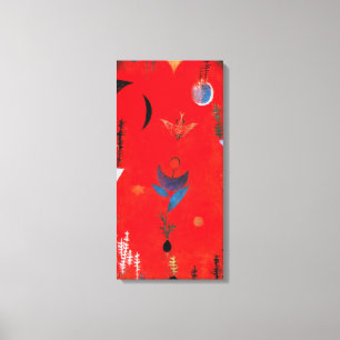Enveloppe de toile de mythe de fleur de Paul Klee