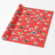 Enveloppe des anges de Gulliver il ! Papier cadeau