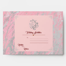 Enveloppe faire-part de mariage indienne