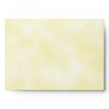Enveloppe Mariage jaune fleuri de la lavande aquar