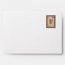 Enveloppe Postage Stamp
