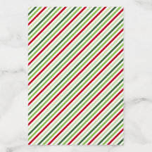 Enveloppe rouge et verte de Noël
